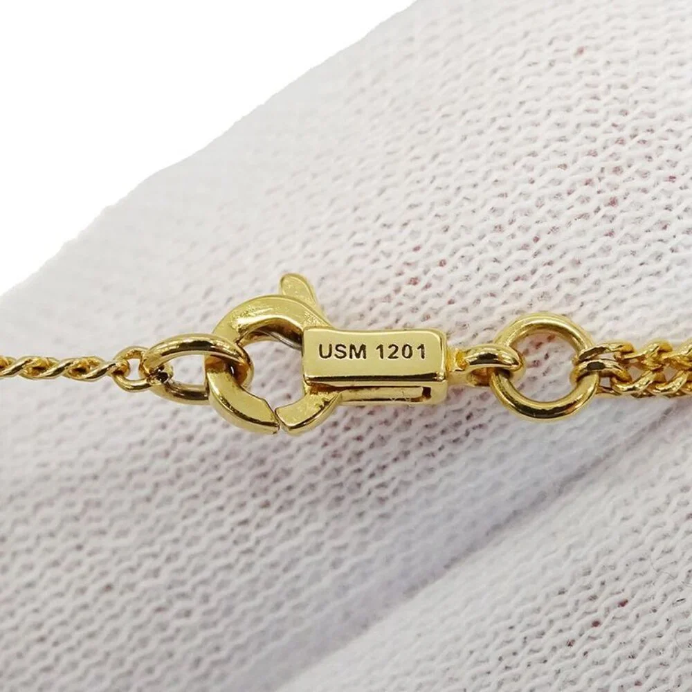 Celine Necklace Triomphe Gold 2 Strand Necklace Accessories - Picture 7 of 13